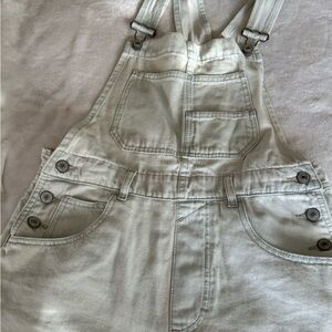 Free People - Bleach Denim Shortalls